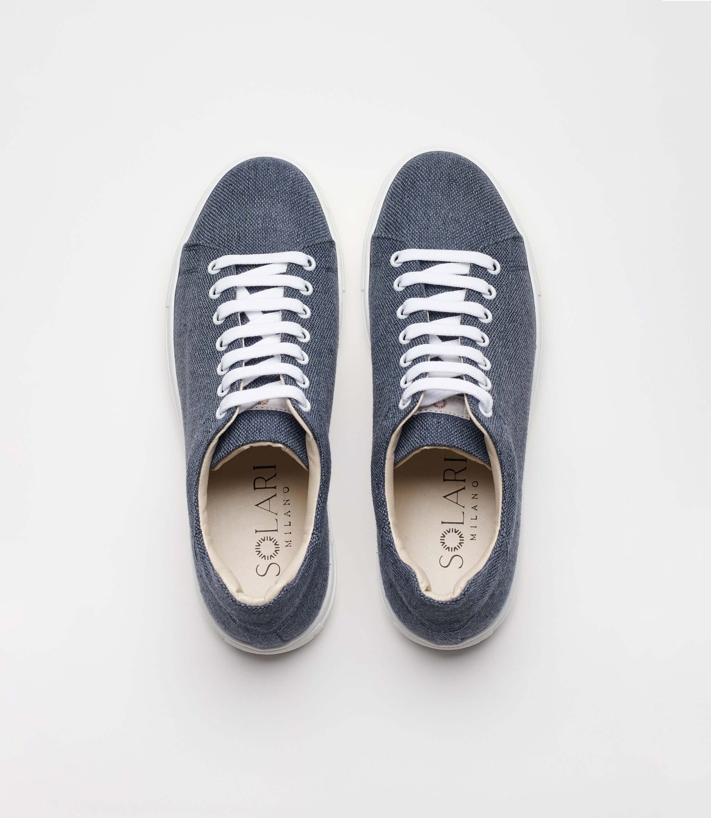 hemp sneakers blue