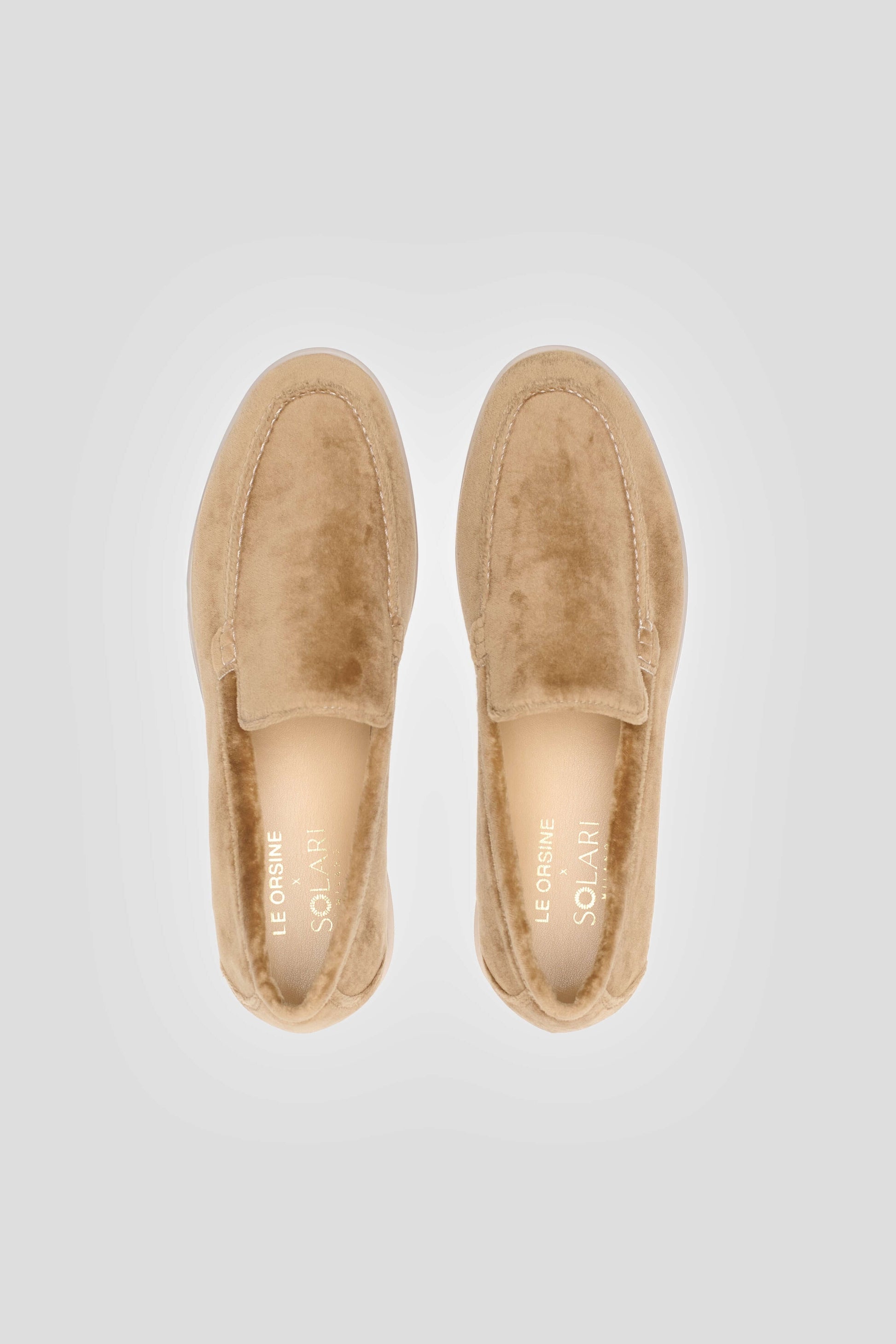 Vegan Velvet Loafer - frontal