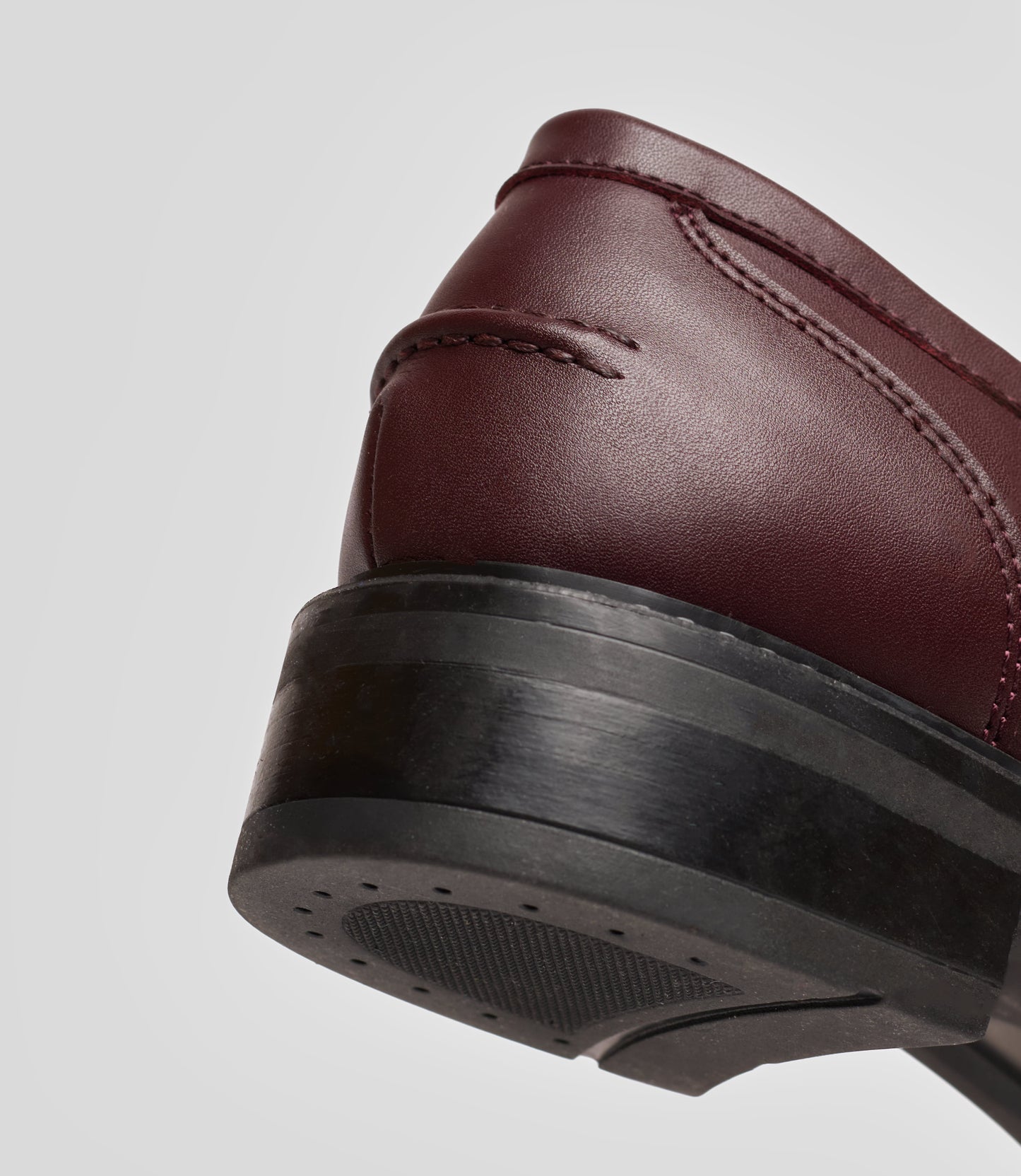 Vegan loafer burgundy