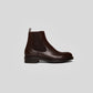 vegan chelsea boot women brown