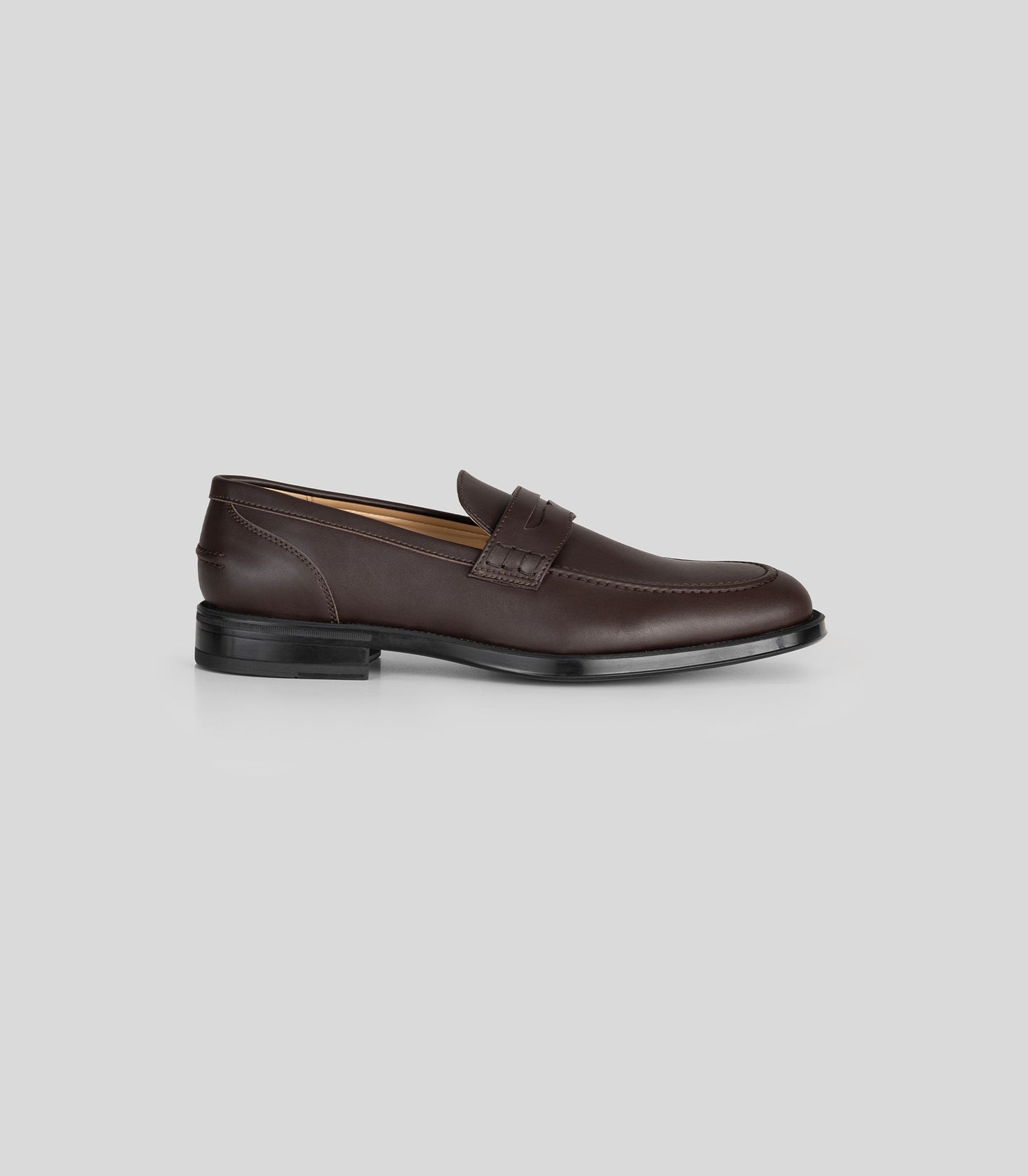 vegan loafer man brown
