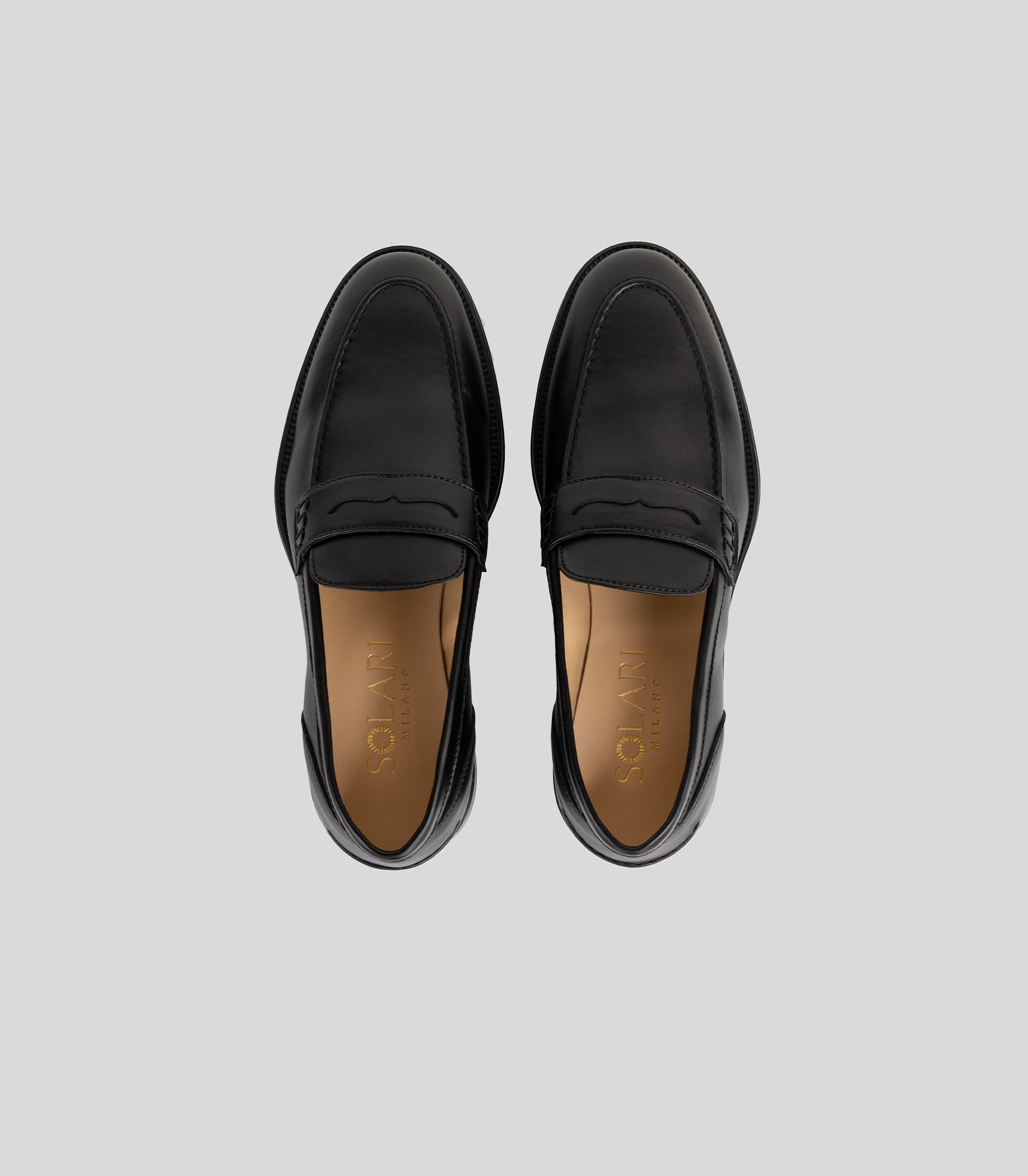 vegan loafer man black