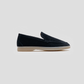 Vegan Velvet Loafer Black Woman