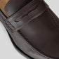 vegan loafer man brown