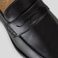 vegan loafer man black