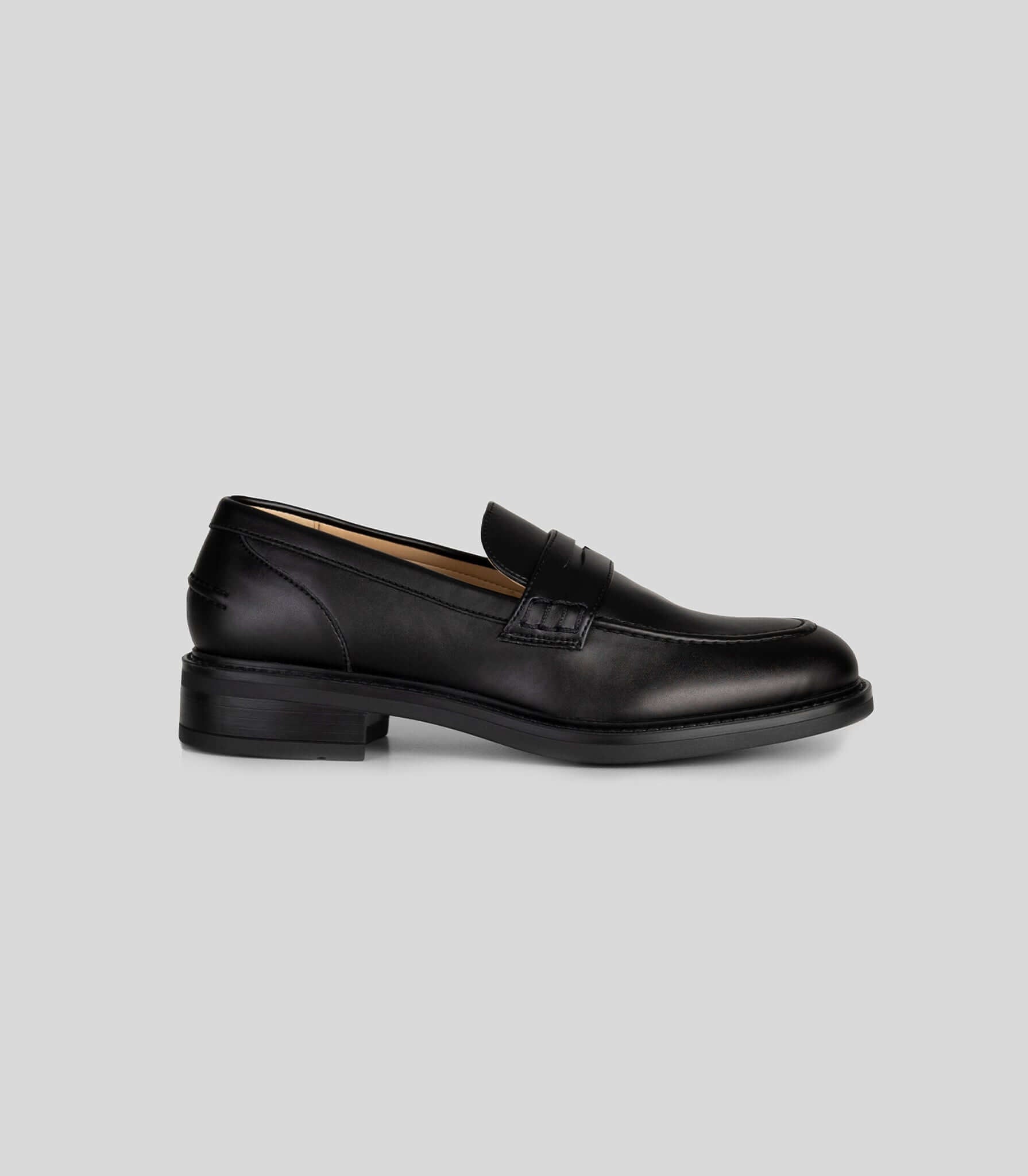 vegan loafer black woman