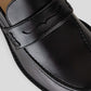 vegan loafer black woman