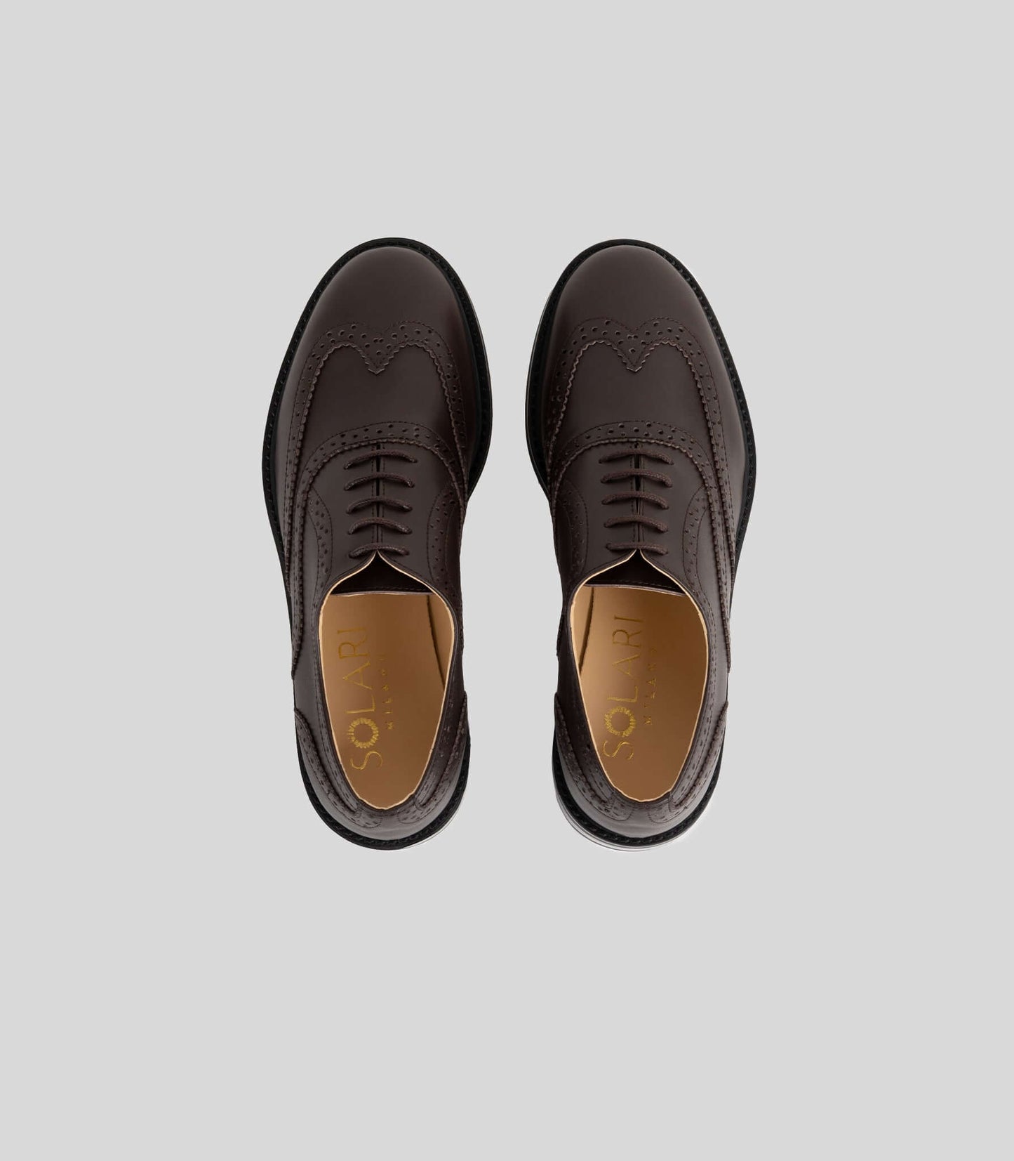 Vegan Oxford brogue Brown