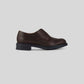 Vegan Derby Woman Side Brown
