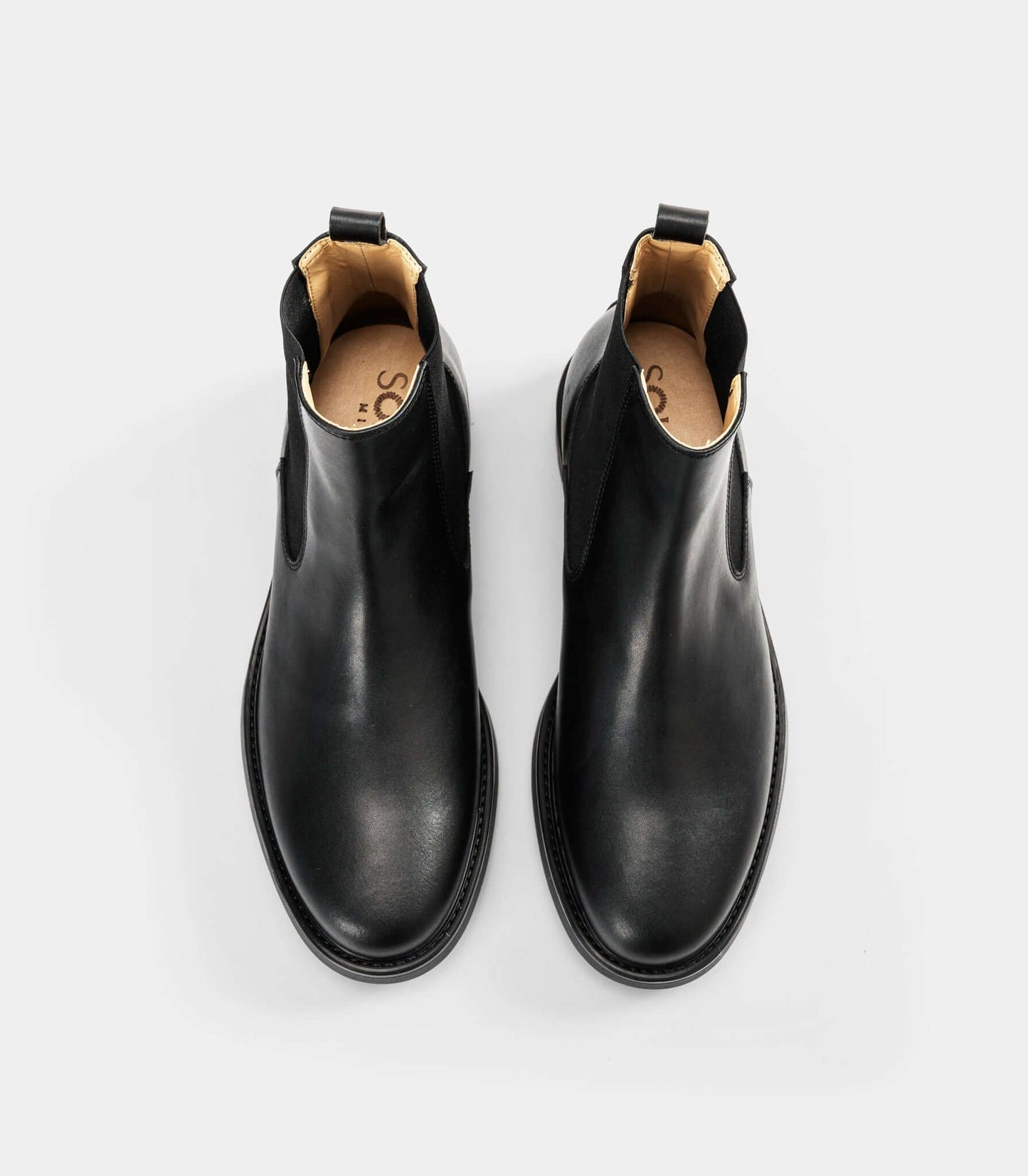 vegan chelsea boots black
