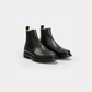 vegan chelsea boots black