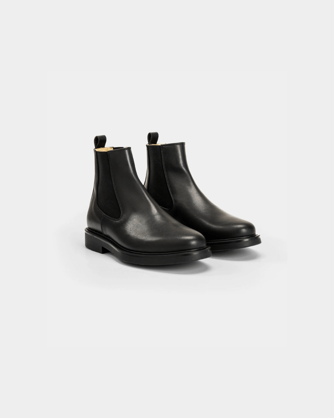 vegan chelsea boots black
