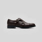 vegan monk strap brown 