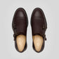 vegan monk strap brown 